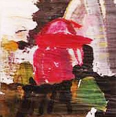 ’Oedipussy', acrylic on paper, 27.5X39.5" / 70X100 cm, 1998
